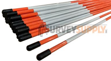 Fiberglass Snow Poles .